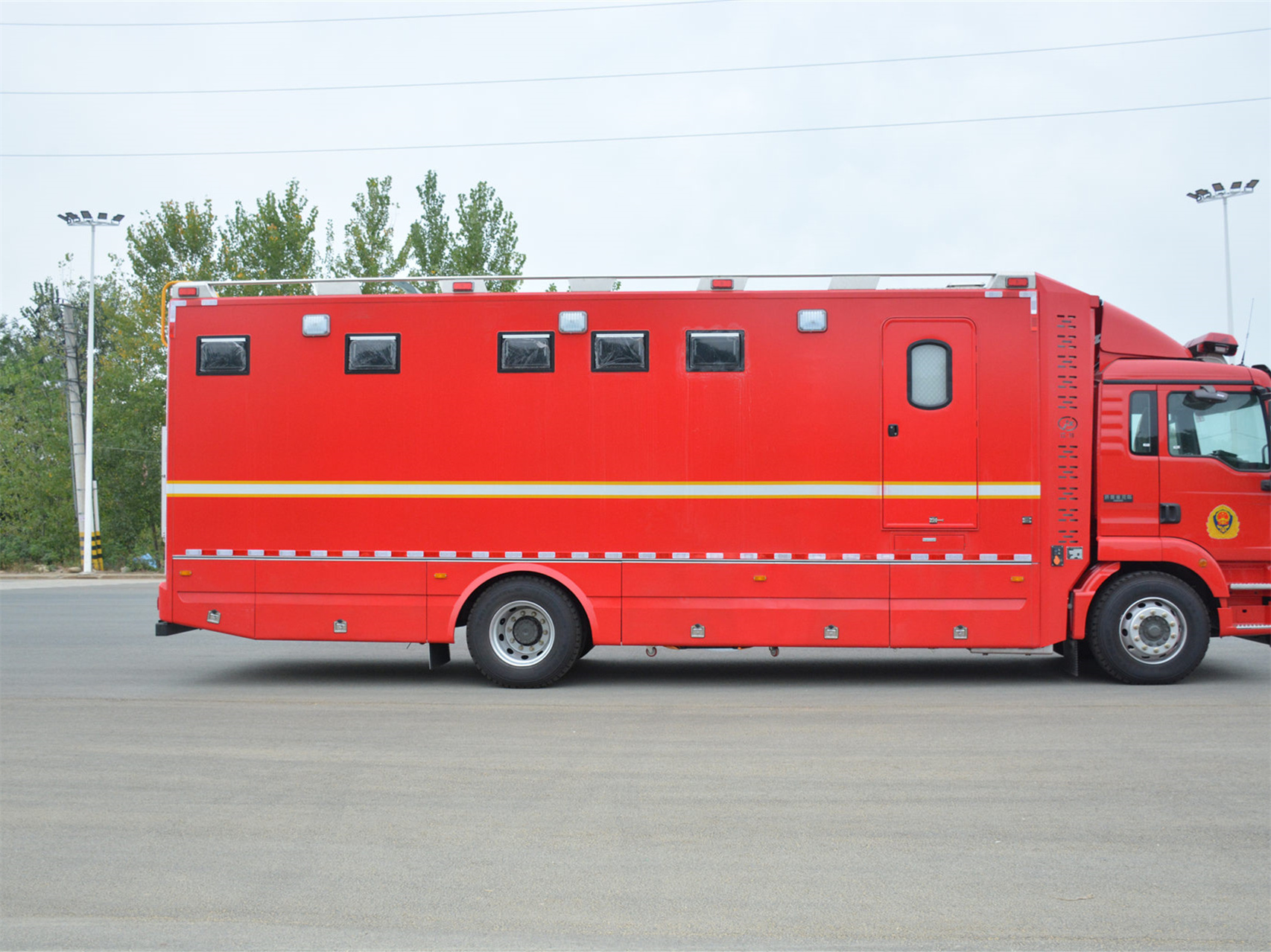 后勤保障淋浴車(chē)