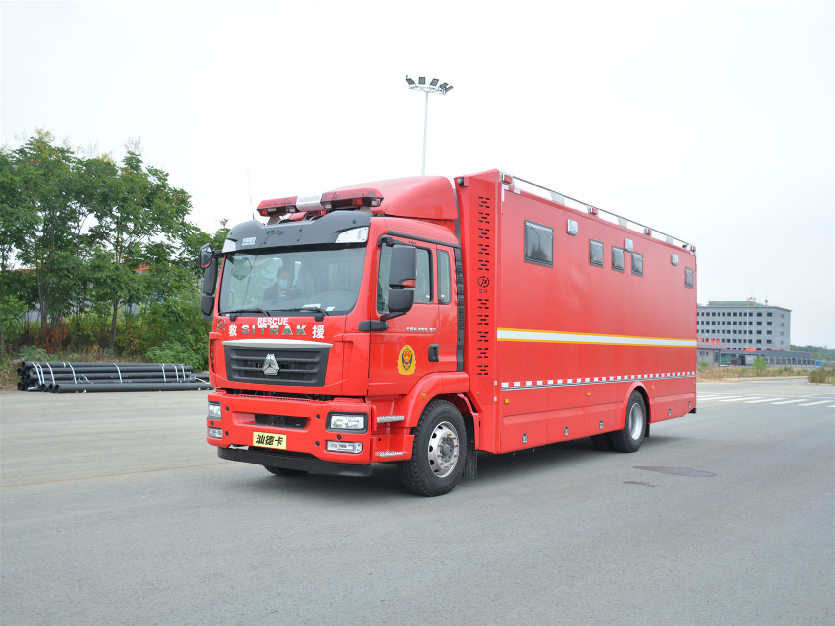 后勤保障淋浴車(chē)