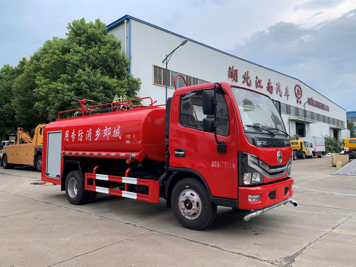 4噸單排消防灑水車